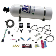 Load image into Gallery viewer, Nitrous Express 92-95 Dodge V8 TBI Dual Nozzle Nitrous Kit (50-125HP) w/15lb Bottle, product view 2
