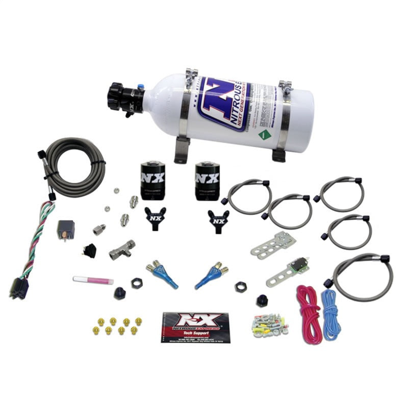 Nitrous Express GM TBI All Nitrous Kit (50-125HP) w/5lb Bottle, product view 1