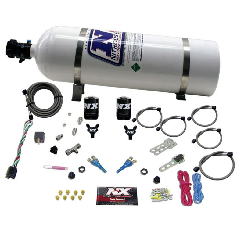 Nitrous Express GM TBI Nitrous Kit (50-125HP) w/15lb Bottle, product view 2