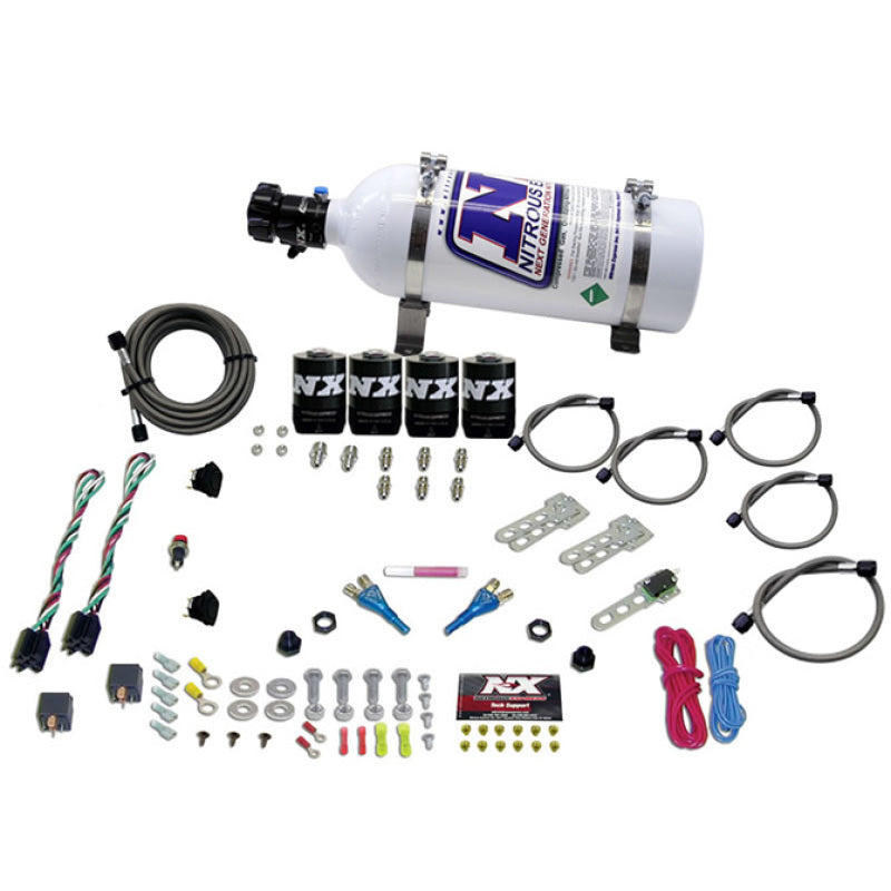 Nitrous Express GM EFI Dual Stage Nitrous Kit (50-150HP x 2) w/5lb Bottle, product view 3