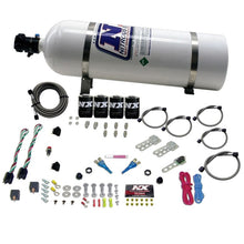 Load image into Gallery viewer, Nitrous Express GM EFI Dual Stage Nitrous Kit (50-150HP x 2) w/15lb Bottle, product view 3