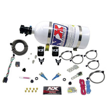 Load image into Gallery viewer, Nitrous Express Dodge EFI Full Race Dual Nozzle Nitrous Kit (100-300HP) w/10lb Bottle, product view 1