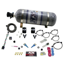 Load image into Gallery viewer, Nitrous Express Dodge EFI Full Race Dual Nozzle Nitrous Kit (100-300HP) w/Composite Bottle, product view 2