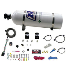 Load image into Gallery viewer, Nitrous Express Dodge EFI Race Single Nozzle Nitrous Kit (100-250HP) w/15lb Bottle, product view 1
