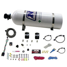 Load image into Gallery viewer, Nitrous Express Dodge EFI Race Single Nozzle Nitrous Kit (100-250HP) w/15lb Bottle, product view 2