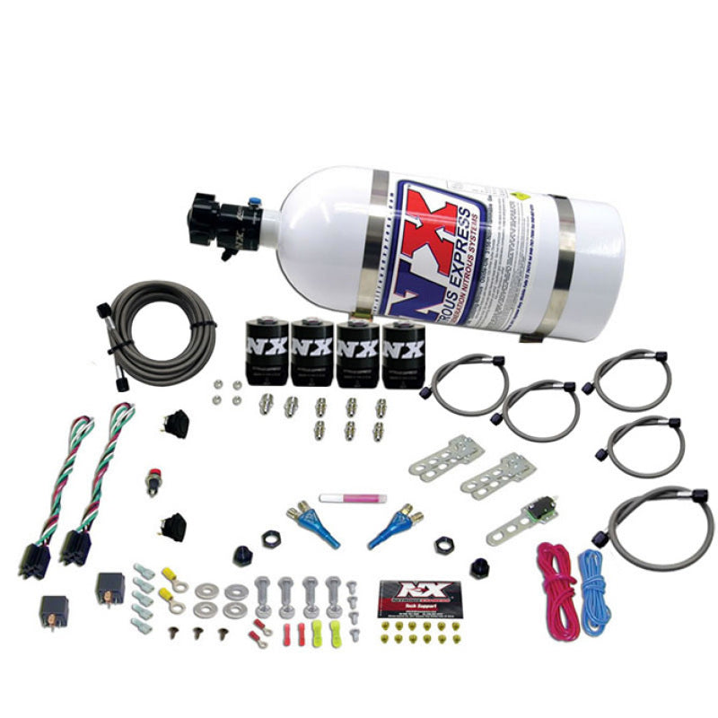 Nitrous Express Dodge EFI Dual Stage Nitrous Kit (50-150HP x 2) w/10lb Bottle, product view 3
