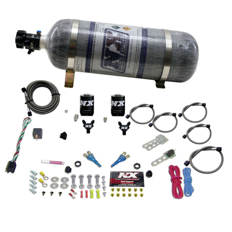 Nitrous Express 08-10 Dodge Viper EFI Dual Nozzle (100-300HP) w/Composite Bottle, product view 1