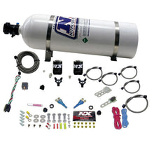 Load image into Gallery viewer, Nitrous Express Dual Nozzle Sport Compact Nitrous Kit (35-50-75HP) w/15lb Bottle, product view 2