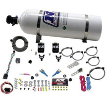Load image into Gallery viewer, Nitrous Express 03-18 Nissan 350Z/370Z Dual Nozzle (35-150HP) w/15lb Bottle, product view 3