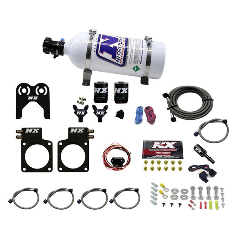 Nitrous Express Nissan GT-R Nitrous Plate Kit (35-300HP) w/5lb Bottle, product view 3