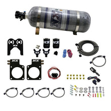 Load image into Gallery viewer, Nitrous Express Nissan GT-R Nitrous Plate Kit (35-300HP) w/Composite Bottle, product view 3