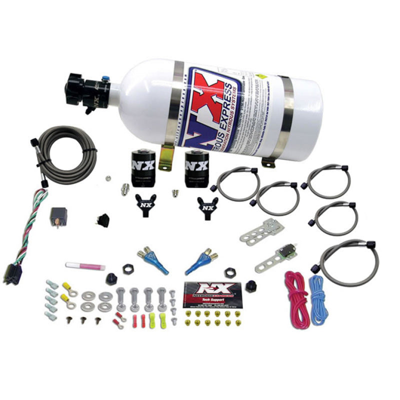 Nitrous Express BMW EFI All Dual Nozzle Nitrous Kit (50-300 HP) w/10lb Bottle, product view 2