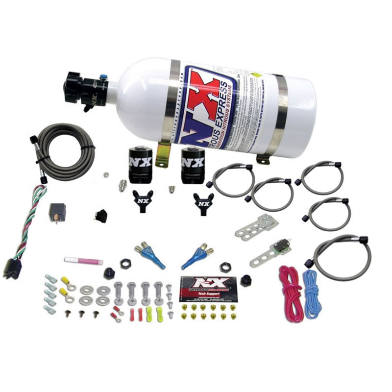 Nitrous Express BMW EFI All Dual Nozzle Nitrous Kit (50-300 HP) w/10lb Bottle, product view 3
