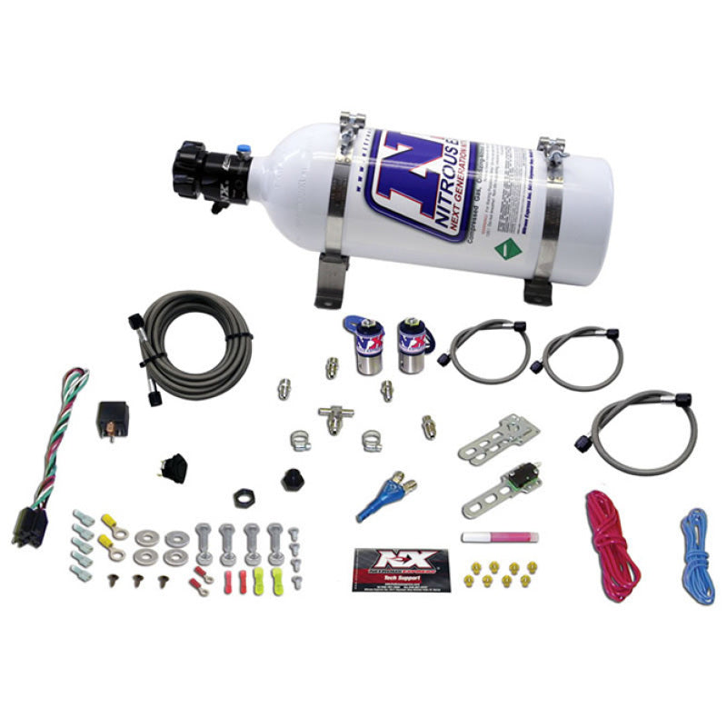 Nitrous Express Sub C Nitrous Kit (25-35-50HP) w/5lb Bottle, product view 2