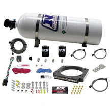Load image into Gallery viewer, Nitrous Express GM LS 112mm Adapter Plate Kit (100-400HP) w/ 15LB Bottle, product view 1