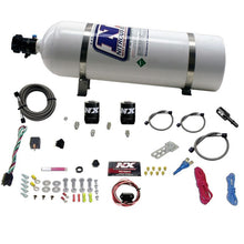 Load image into Gallery viewer, Nitrous Express Dodge Hemi/SRT8 Single Nozzle Fly By Wire Nitrous Kit (35-150HP) w/15lb Bottle, product view 1