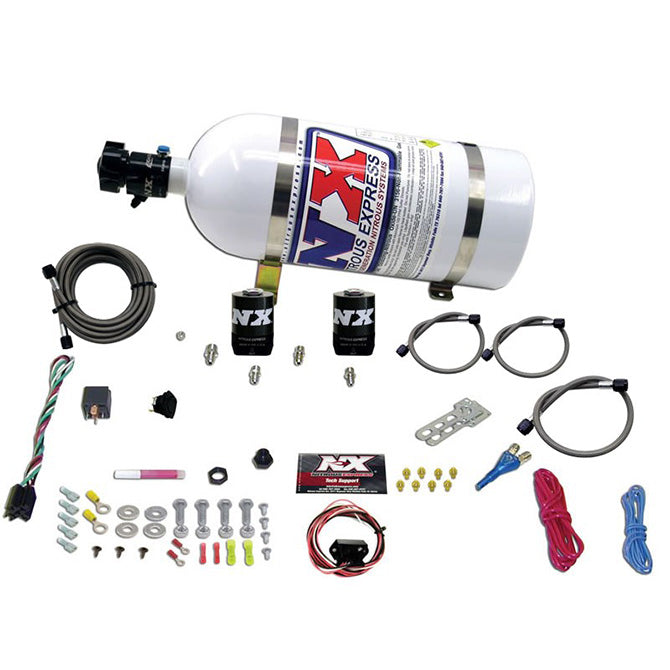 Nitrous Express Universal Fly By Wire Single Nozzle Nitrous Kit w/10lb Bottle (Incl TPS Switch), product view 5