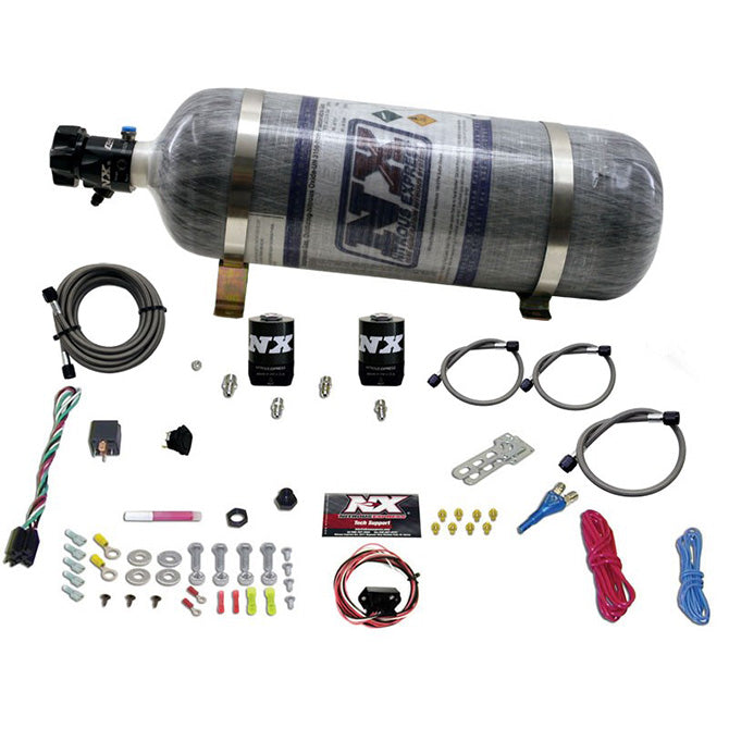 Nitrous Express Universal Fly By Wire Single Nozzle Nitrous Kit w/12lb Composite (Incl TPS Switch), product view 5