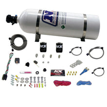 Load image into Gallery viewer, Nitrous Express All Dodge EFI Single Nozzle Nitrous Kit (35-150HP) w/15lb Bottle, product view 1