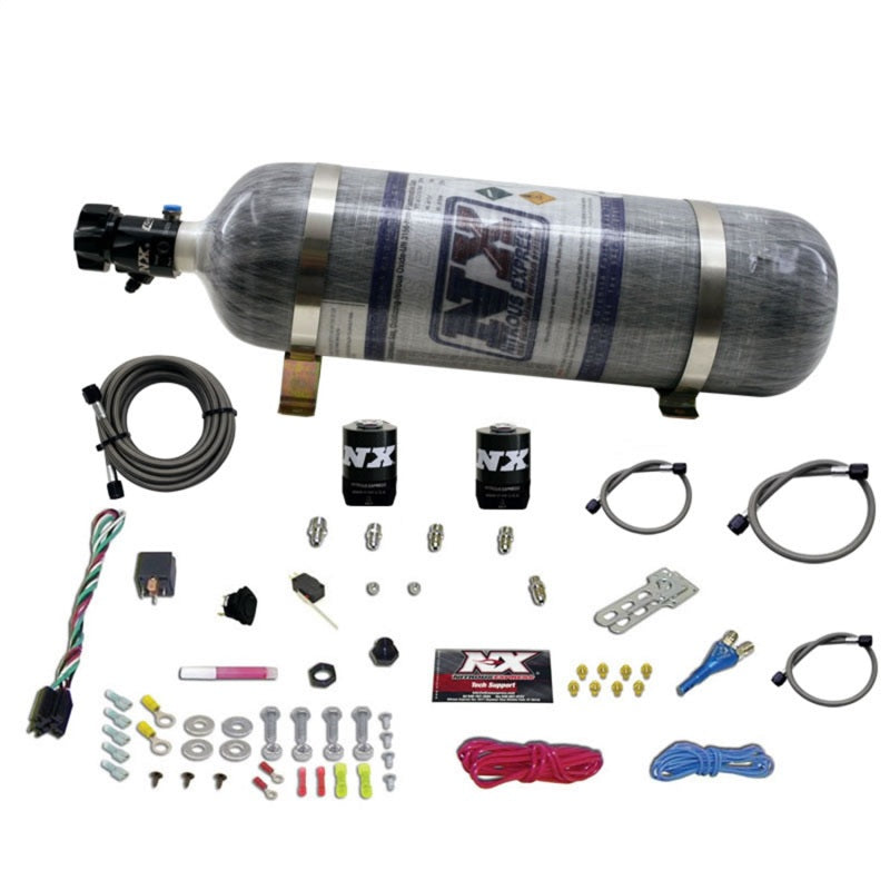 Nitrous Express All Ford EFI Single Nozzle Nitrous Kit w/Composite Bottle, product view 1