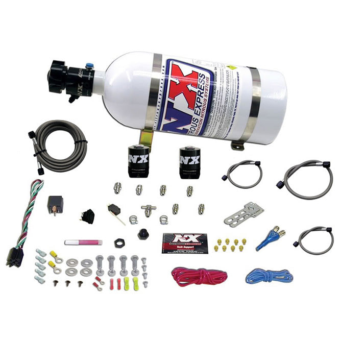 Nitrous Express All Sport Compact EFI Single Nozzle Nitrous Kit (35-50-75HP) w/10lb Bottle, product view 2