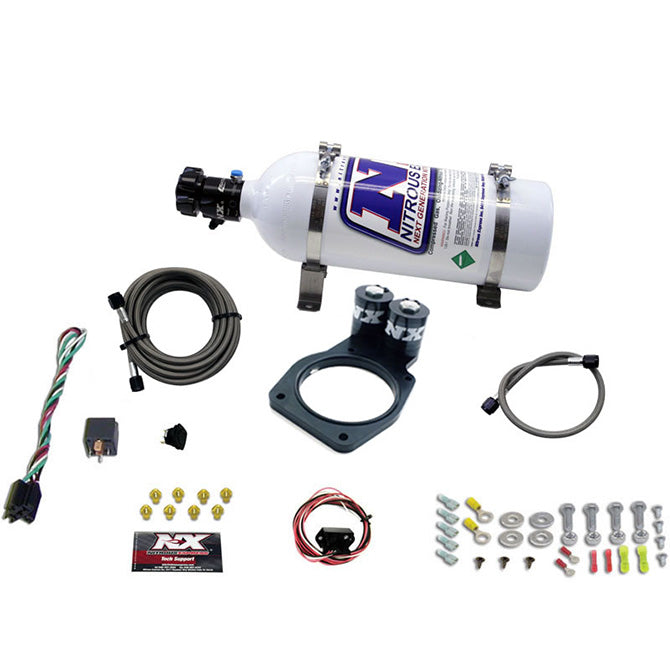 Nitrous Express 10-15 Chevrolet Camaro Nitrous Plate Kit (50-150HP) w/5lb Bottle, product view 5