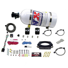 Load image into Gallery viewer, Nitrous Express GM LS 102mm Nitrous Plate Kit (50-400HP) w/10lb Bottle, product view 1