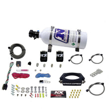 Load image into Gallery viewer, Nitrous Express GM LS 90mm Nitrous Plate Kit (50-400HP) w/5lb Bottle, product view 3