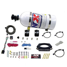 Load image into Gallery viewer, Nitrous Express GM LS 90mm Nitrous Plate Kit (50-400HP) w/10lb Bottle, product view 1
