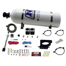 Load image into Gallery viewer, Nitrous Express GM LS 78mm 3-Bolt Nitrous Plate Kit (50-350HP) w/15lb Bottle, product view 2