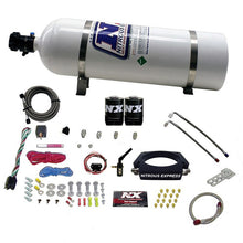 Load image into Gallery viewer, Nitrous Express 2014+ GM 6.2L Truck Nitrous Plate Kit (35-300HP) w/15lb Bottle, product view 5