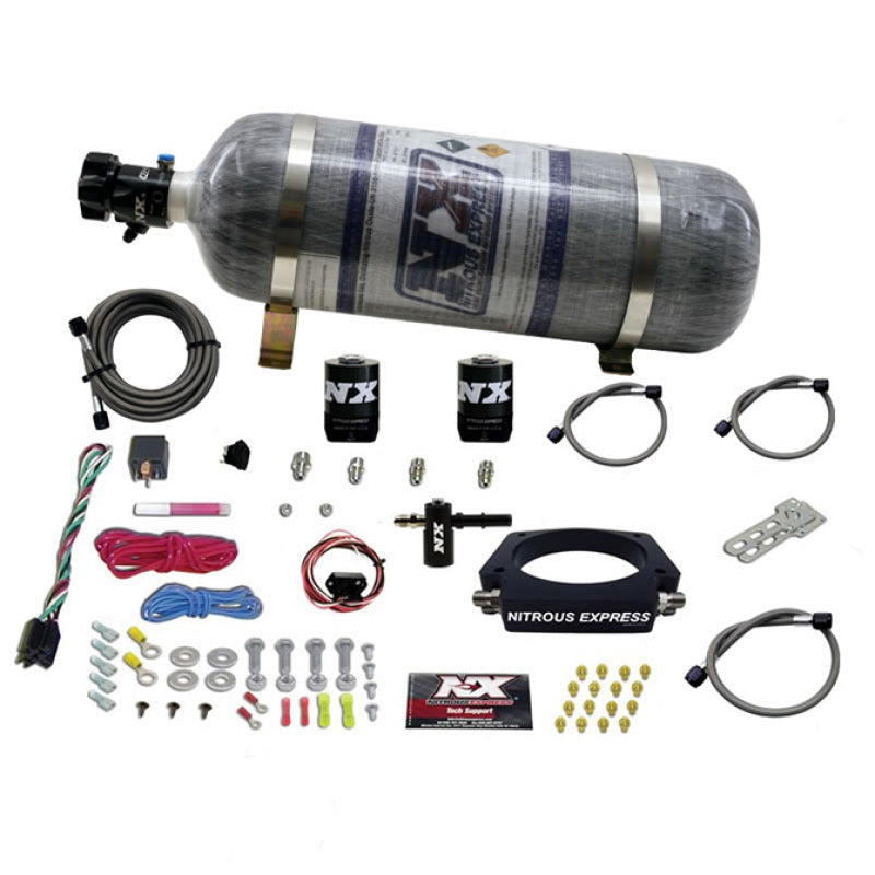 Nitrous Express 2014+ Chevrolet Corvette C7 Nitrous Plate Kit (50-300HP) w/Composite Bottle, product view 1