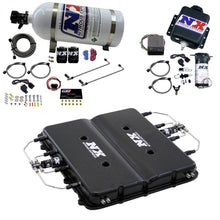 Load image into Gallery viewer, Nitrous Express Nitrous &amp; Water Injection Kit w/Billet LT4 Supercharger Lid w/12lb Bottle, product view 1
