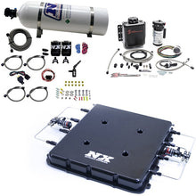 Load image into Gallery viewer, Nitrous Express Nitrous &amp; Water Injection Kit w/Billet LT4 Supercharger Lid w/15lb Bottle, product view 1