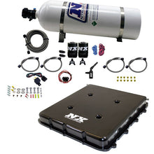 Load image into Gallery viewer, Nitrous Express Nitrous Kit w/Billet LT4 Supercharger Lid w/15lb Bottle, product view 1