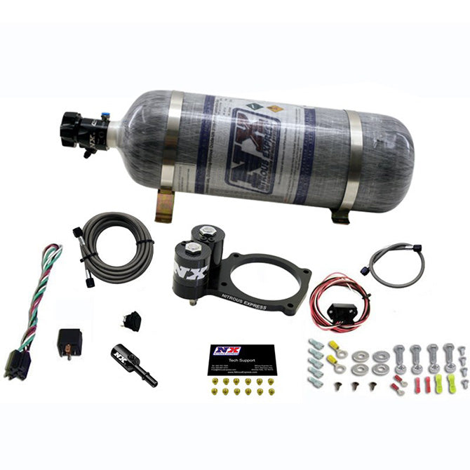 Nitrous Express Dodge Hellcat/Demon Nitrous Plate Kit w/12lb Bottle, product view 5