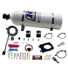 Load image into Gallery viewer, Nitrous Express Dodge Hemi Nitrous Plate Kit (50-400HP) w/15lb Bottle, product view 1