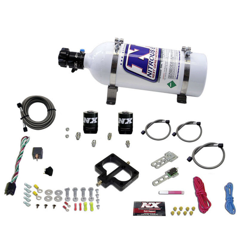 Nitrous Express Dodge TBI (Magnum) Nitrous Plate Kit (Magnum Engine) w/5lb Bottle, product view 3