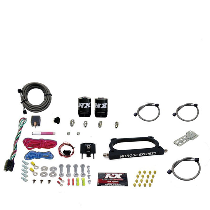 Nitrous Express 07-14 Ford Mustang GT500 Nitrous Plate Kit (50-250HP) w/o Bottle, product view 1
