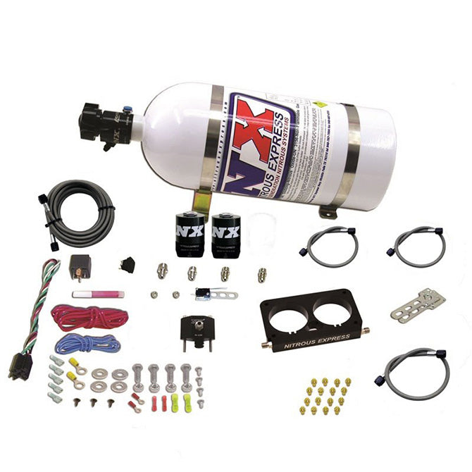 Nitrous Express 96-04 Ford Mustang Cobra 4 Valve (Stock TB) Nitrous Kit (50-300HP) w/10lb Bottle, product view 5