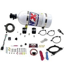 Load image into Gallery viewer, Nitrous Express 11-15 Ford Mustang GT 5.0L High Output Nitrous Plate Kit (50-250HP) w/10lb Bottle, product view 1