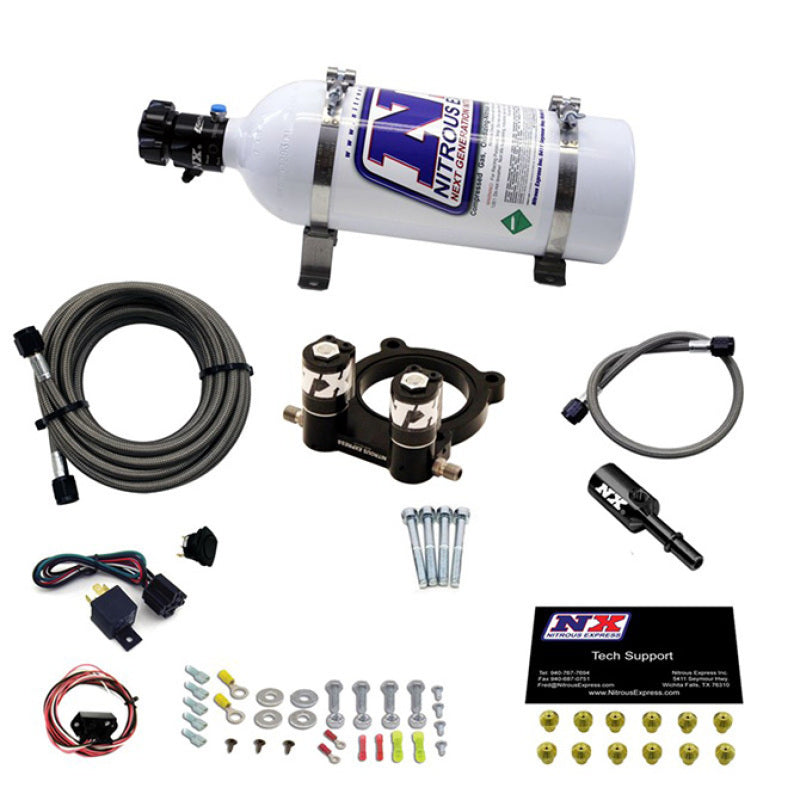 Nitrous Express Ford 2.3L Ecoboost Nitrous Plate Kit w/5lb Bottle, product view 2