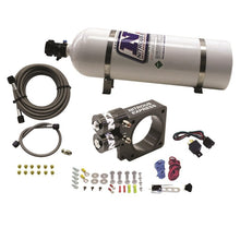 Load image into Gallery viewer, Nitrous Express 86-93 Ford Mustang GT 5.0L (Pushrod) Nitrous Plate Kit w/15lb Bottle, product view 3