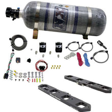 Load image into Gallery viewer, Nitrous Express Chrysler/Dodge 5.7L/6.1/L6.4L Hemi Direct Port Plate System w/12lb Bottle, product view 1