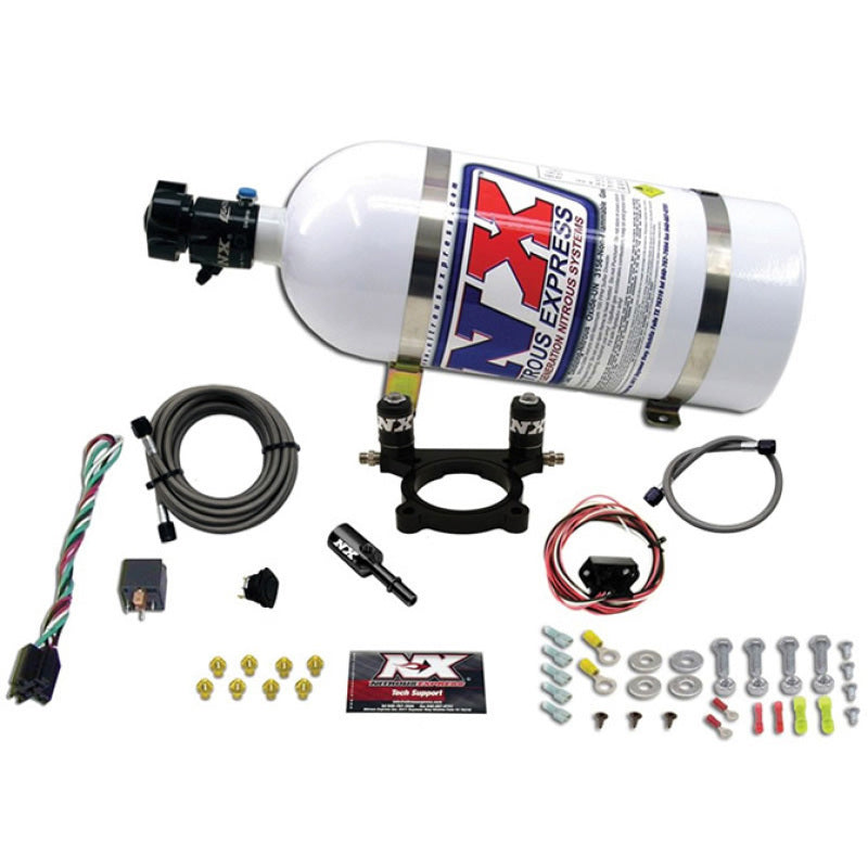 Nitrous Express 2013+ Subaru BRZ Nitrous Plate Kit (35-100HP) w/10lb Bottle, product view 2