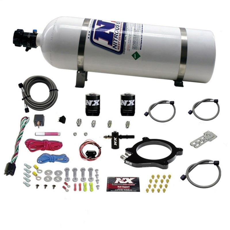 Nitrous Express Chevrolet Corvette/Camaro LT4 Supercharged 6.2L Nitrous Plate System w/15lb Bottle, product view 1