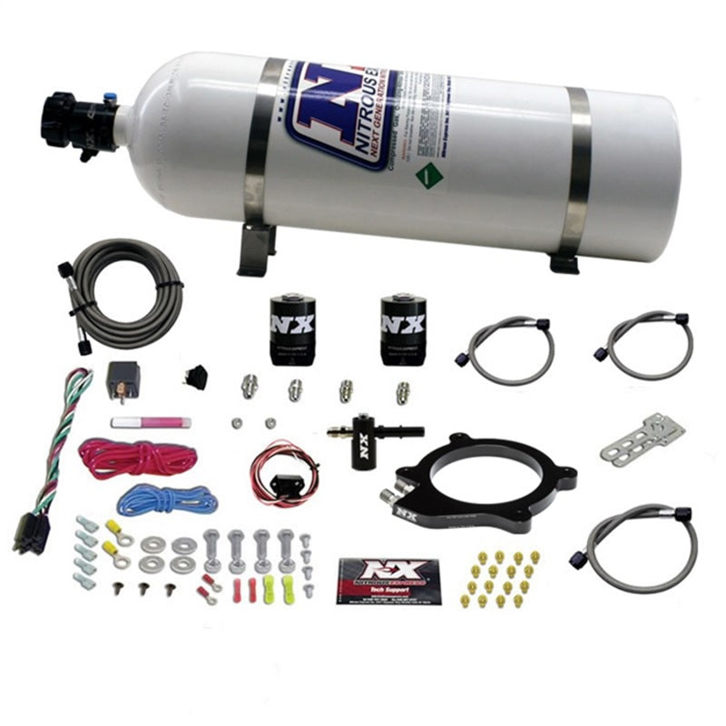 Nitrous Express Chevrolet Corvette/Camaro LT4 Supercharged 6.2L Nitrous Plate System w/15lb Bottle, product view 2