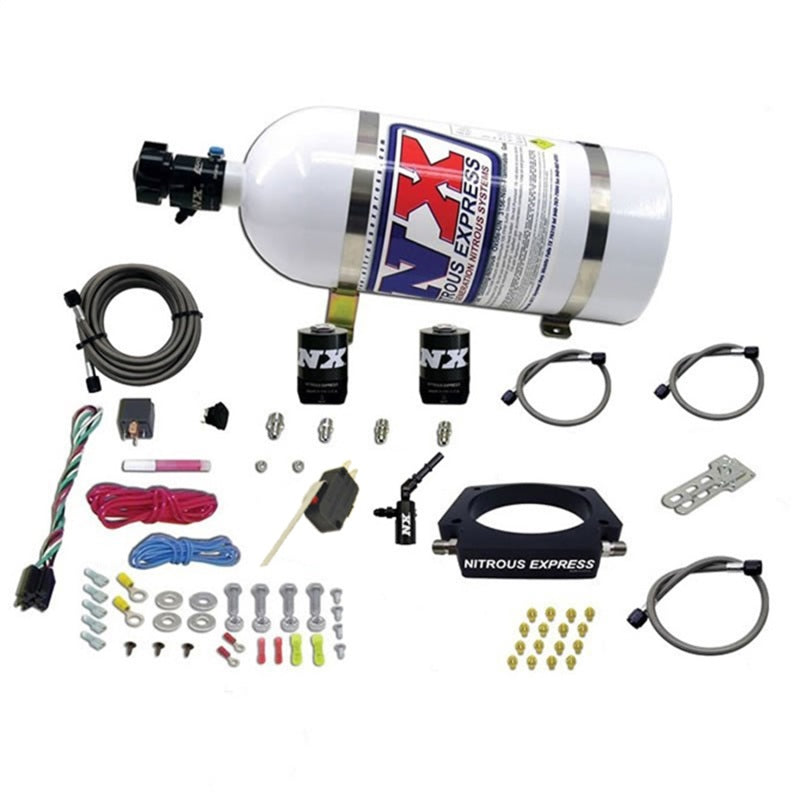 Nitrous Express LT2 C8 Nitrous Plate Kit (50-300HP) w/10lb Bottle, product view 1