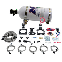 Load image into Gallery viewer, Nitrous Express 2024+ Ford Mustang 5.0L Dual Throttle Body Plate System w/10lb Bottle, product view 1