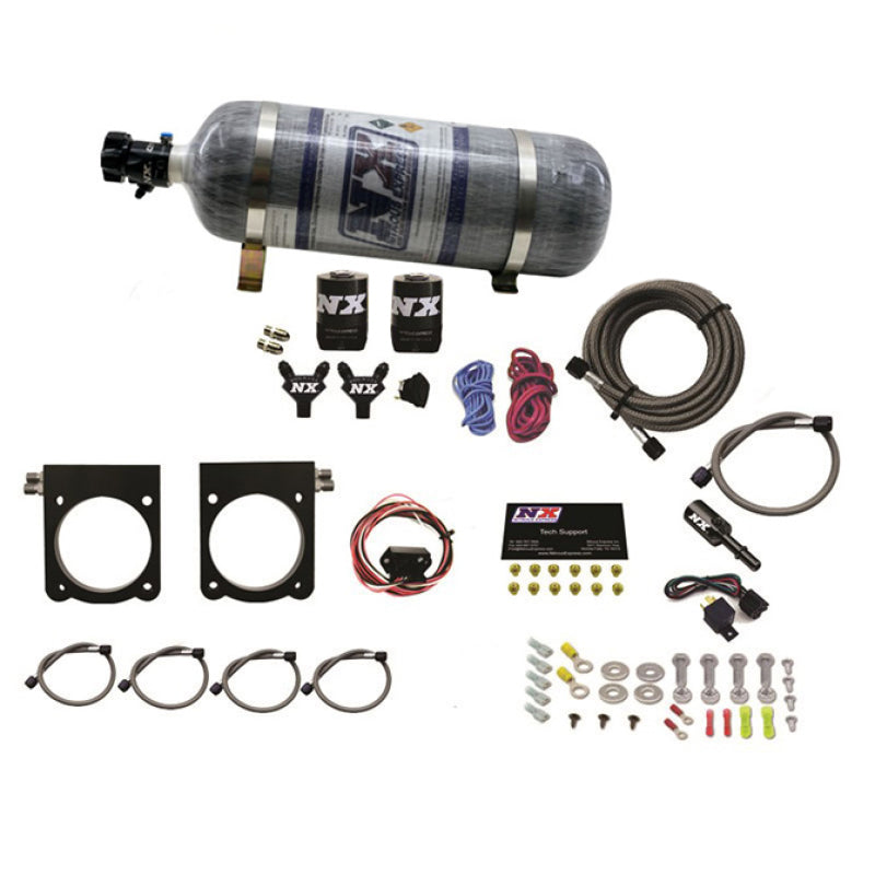 Nitrous Express 13-17 Dodge Viper (Gen-V) Nitrous Plate Kit (50-400HP) w/12lb Bottle, product view 2